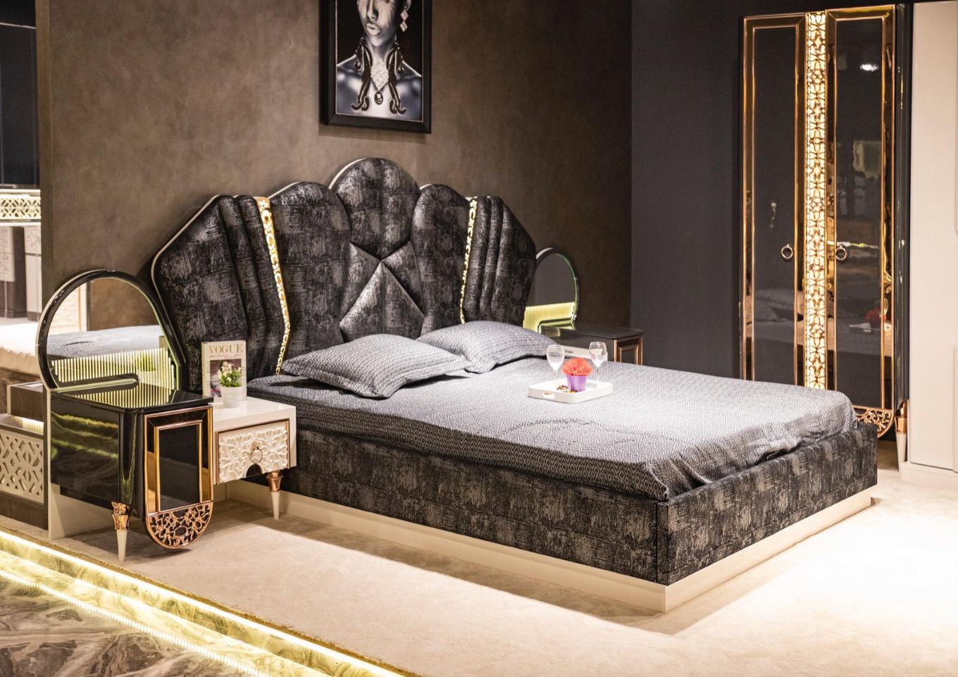 غرفة نوم تركية فاخرة 2020